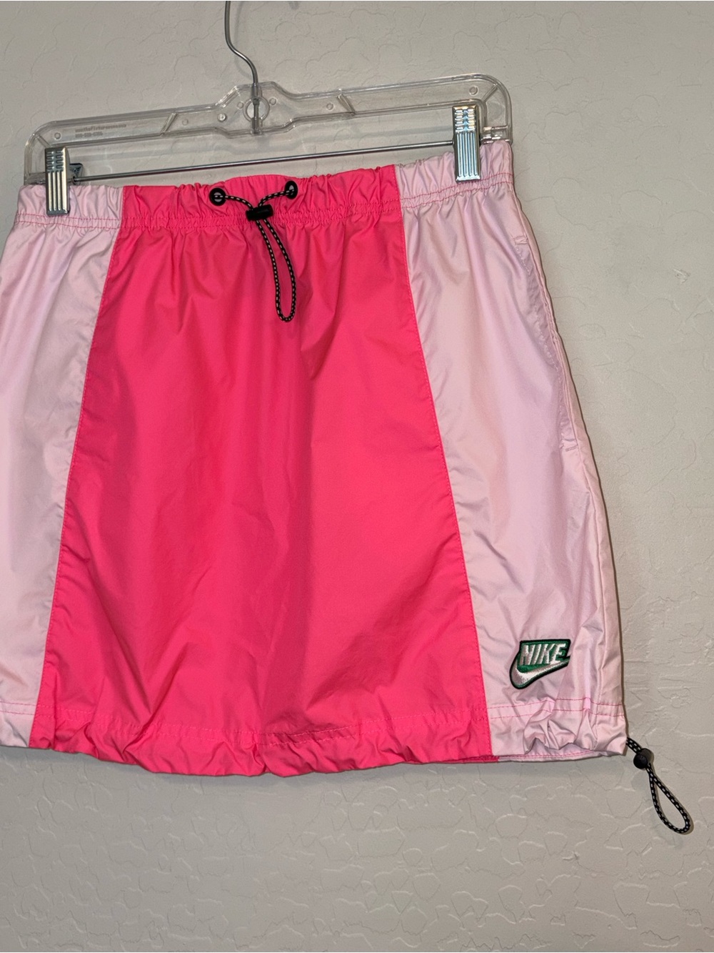 Nike Sportswear Icon Clash Light Woven Mini Skirt ColorBlock Pink Size Small - Picture 4 of 8